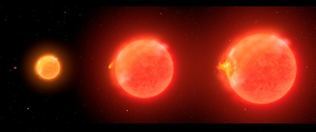 Una estrella se tragó a un planeta en una primicia astronómica