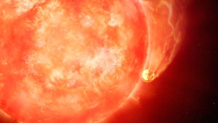 Una estrella se tragó a un planeta en una primicia astronómica Una estrella se tragó a un planeta en una primicia astronómica