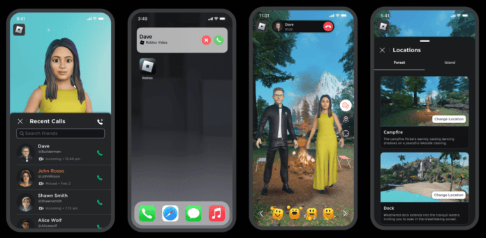 Roblox presenta llamadas de voz con avatares y seguimiento facial