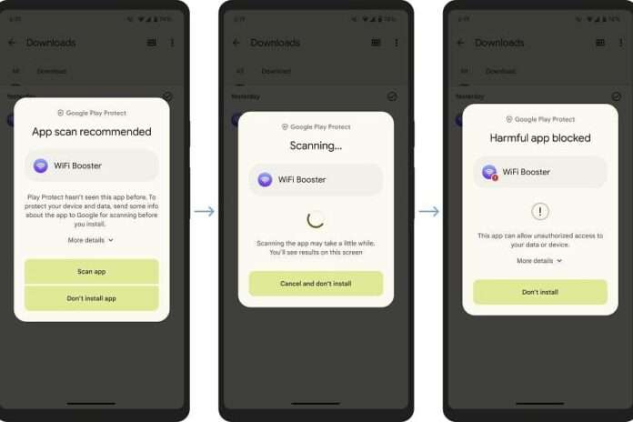 Google Protect escaneará apps en tiempo real para buscar malware Google escaneará aplicaciones a profundidad en tiempo real para buscar malware
