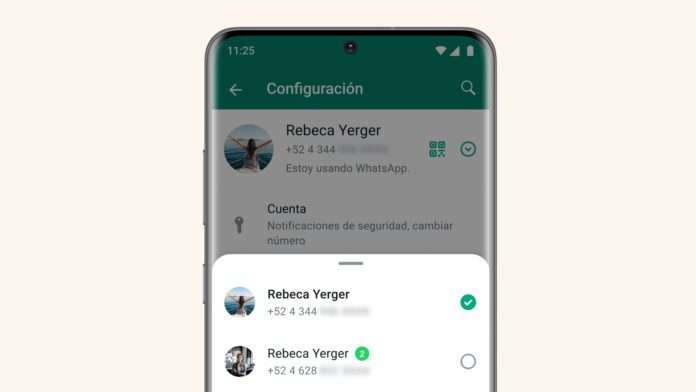 WhatsApp permitirá varias cuentas en un solo teléfono.