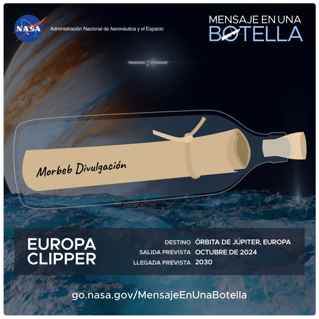 Se acaba el tiempo para agregar nombres a la misión Europa Clipper de la NASA