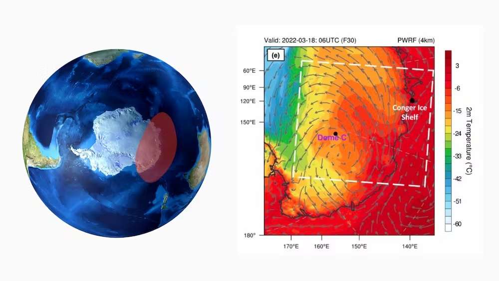Una ola de calor en la Antártida dejó totalmente boquiabiertos a los científicos. Se propusieron descifrarlo y aquí están los resultados